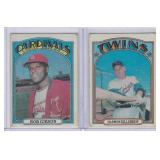 1972 Topps Harmon Killebrew #51, Bob Gibson #130