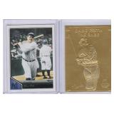 Babe Ruth - 22Kt Gold "The Babe" #012750, 2011 Topps Lineage #100