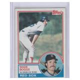 1983 Topps Wade Boggs RC #498