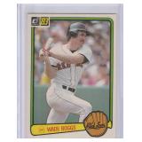 1983 Donruss Wade Boggs RC #586