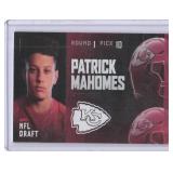 Patrick Mahomes RC ESPN NFL Draft - Round 1 Pick 10