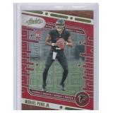 2024 Michael Peni Jr Panini Absolute Red Squares RC #108, #118/499