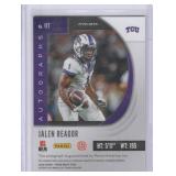 2020 Jalen Reagor Panini Prizm Draft Picks Silver Auto #117