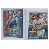 2015 Byron Buxton Topps RC #US525, #US136