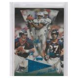 1998 Playoff Prestige Sanford Alma Mater - John Elway, Glyn Milburn, Ed McCaffrey #17