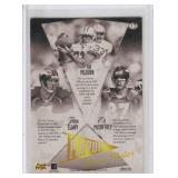 1998 Playoff Prestige Sanford Alma Mater - John Elway, Glyn Milburn, Ed McCaffrey #17
