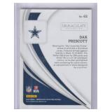 2024 Panini Immaculate Dak Prescott Red Foil Cleats #62, #04/65