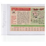 1955 Topps Camil Pascual #84