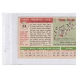 1955 Topps "Spook" Jacobs #61