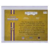 2005 Daunte Culpepper / Randy Moss Playoff Absolute Memorabilia Team Tandems, #TT-15, #14/150