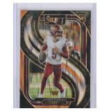 2024 Jayden Daniels RC Panini Select Premier Level Shock #112