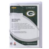 2024 Michael Pratt Green Bay Packers 2024 Panini Immaculate Collection Clearly Immaculate Jerseys Jumbo Patch RC, #CIRJ-MPT #78/99