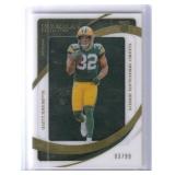 2024 Marshawn Lloyd Panini Immaculate Collection Clearly Immaculate Jerseys Jumbo Patch RC, #CIRJ-MLD #3/99