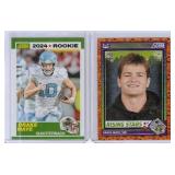 2024 Drake Maye Score Rookie #3, 2024 Score Halloween RC #17