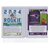 2024 Drake Maye Score Rookie #3, 2024 Score Halloween RC #17