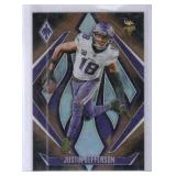 2024 Justin Jefferson Panini Phoenix Gold Fade #91 #32/125