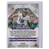 2024 Justin Jefferson Panini Phoenix Gold Fade #91 #32/125