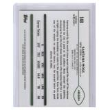 2024 Topps Chrome Orange Geometric Santana Moss #148 #15/25