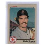 1983 Fleer Wade Boggs RC #179