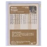 1983 Fleer Wade Boggs RC #179