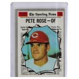 1970 Pete Rose Topps The Sporting New #458