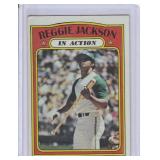 1972 Topps Reggie Jackson In Action #436