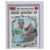 1970 Topps Reggie Jackson The Sporting News #459