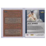 Jack Morris - 1978 Rookie Pitchers #703, 2022 Green Mosaic Will to Win #WW-9