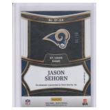 2024 Jason Sehorn Panini Select Signatures Auto #SP-JSN #45/49