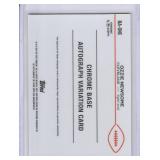 2024 Ozzie Newsome Topps Chrome Gold Geometric #BA-ONE #2/50