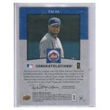 2008 Johan Santana UD Timeline Memorabilia Player Worn Jersey Patch #TM-SA