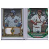 2023 Willson Contreras Topps Tribute Dual Relic #DR-WC #33/75, #8 #20/99