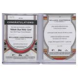 2023 Willson Contreras Topps Tribute Dual Relic #DR-WC #33/75, #8 #20/99