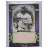 2024 Topps Triple Threads Jumbo Relic Adolis Garcia #SJR-AGA #02/36