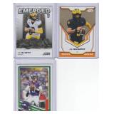 JJ McCarthy - 2024 Score Emerged RC #EM-JMY, 2023 Sage Gold #135, 2025 Score #291