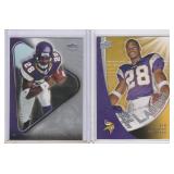 2007 Adrian Peterson Upper Deck RC #21, 2008 Upper Deck #RPSF-22
