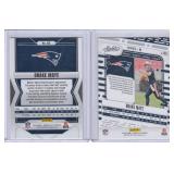 Drake Maye - 2024 Absolute Green RC #103, 2025 Donruss Elite #65