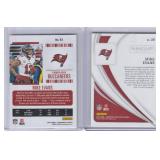 Mike Evans - 2024 Panini Immaculate #28 #18/65, 2024 Panini Contenders #93