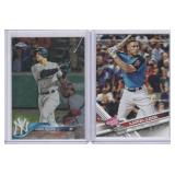 Aaron Judge - 2017 Update Series Home Run Derby #US1, 2018 Topps Chrome #1