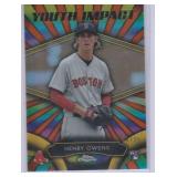 2016 Topps Chrome Youth Impact Henry Owens RC #4/25
