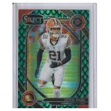 2024 Panini Select Dragon Scale Prizm Club Level Denzel Ward #248 #21/81