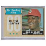 1968 Topps All-Star Bob Gibson #378