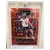 2022 Patrick Mahomes II Panini Select Draft Picks Red Laser #26