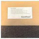 Room & Board Charcoal Sectional Sofa with Coordinating Ottoman