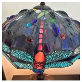 UL - Gorgeous Tiffany-Style Stained Glass Lamp