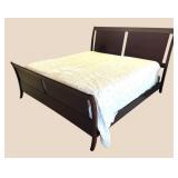 Aspen Home Kensington King Sleigh Bed in Java