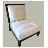 MB - McCreary Modern Armless Lounge Chair with Ottoman