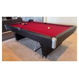 LL - Brunswick Contender Pool Table with Cues