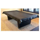 LL - Brunswick Contender Pool Table with Cues