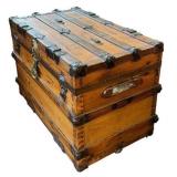 Antique Steamer Trunk
